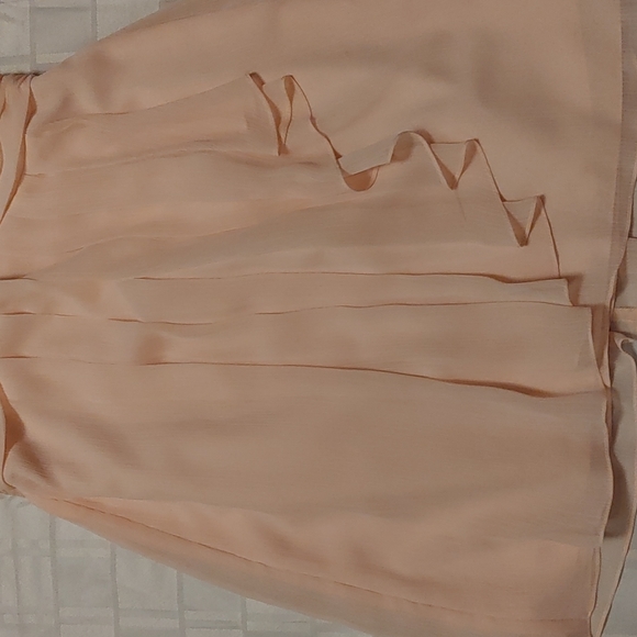 DAVIDS BRIDAL Petal Dress Size 10 - Picture 7 of 11